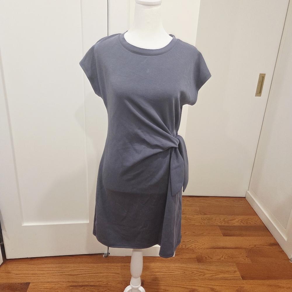 Cable&Gauge Women's Slate Tie-Waist  Dress Size Small